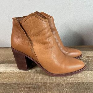 Dolce Vita Tan Ankle Booties